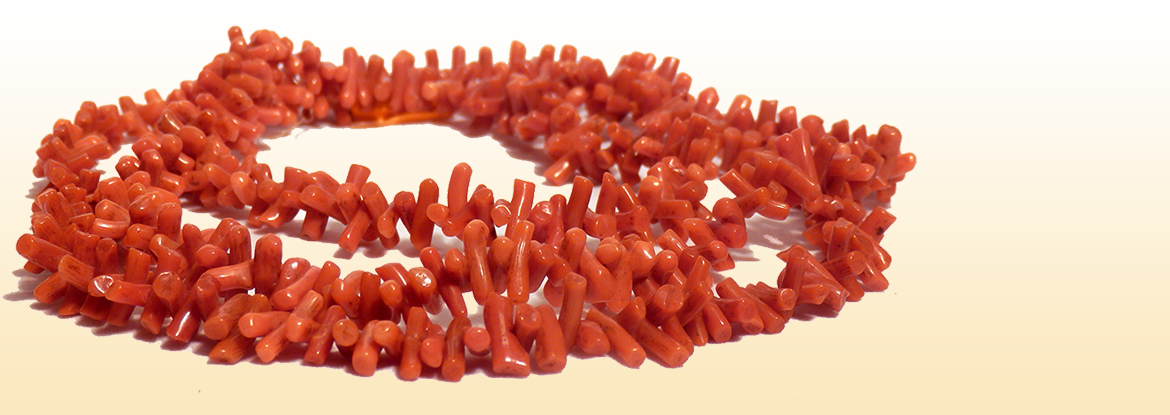 Červený korál - náhrdelník - obrazek
